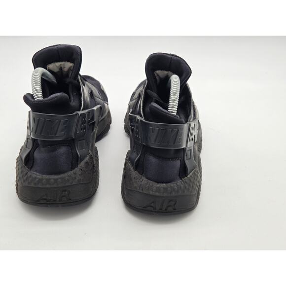 Nike Air Huarache Run Womens Size 10.5 Black Athletic Shoes Sneakers 634835-012 - Picture 6 of 8